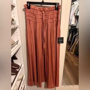 NWT Lulu’s Silky Maxi Skirt. Size Small. Originally $55, now $29
